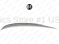 Fwd Lwr Print Swoop Accent