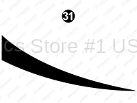 Rear Mid Black Spike