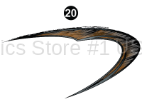 Rear Large Swirl Hook