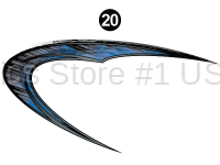 Rear Large Swirl Hook