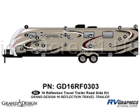 26 Piece 2016 Reflection TT Roadside Graphics Kit