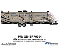 26 Piece 2016 Reflection TT Curbside Graphics Kit