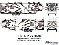 78 Piece 2012 Voltage FW Complete Graphics Kit