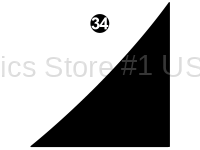 Back Bumper Wedge RH