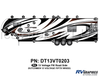 28 Piece 2013 Voltage FW Roadside Graphics Kit
