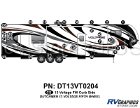 28 Piece 2013 Voltage FW Curbside Graphics Kit