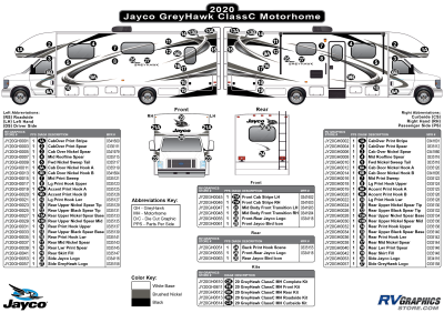 Jayco - Greyhawk - 2020 Greyhawk Motorhome