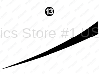 Rear Upper Black Spike