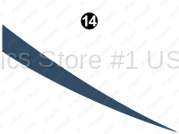 Rear Upper Blue Spike