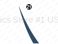 Cap Lwr Blue Spike RH