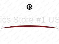 Mid Upper Red Sweep (M)