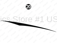 Mid Lg Black Spear (T)