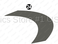 Mid Lg Gray Hook (X)