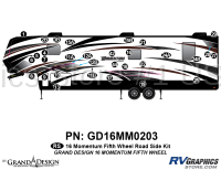 33 Piece 2016 Momentum FW Roadside Graphics Kit