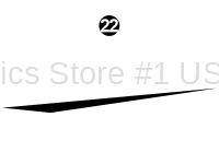 Rear Mid Black Spear