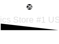 Rear Lwr Lg Black Wedge