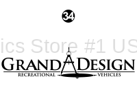 Side - Rear Grand Design Logo