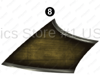 Fwd Split Print Hook B-Roadside (Driver-Left)