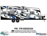 19 Piece 2016 Sandstorm TT Curbside Graphics Kit