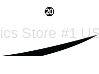 Mid Rear Skirt Sweep