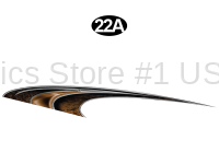 Mid Rear Print Top Hook