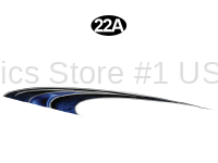 Mid Rear Print Top Hook