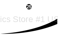 Rear Mid Black Stripe