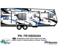 20 Piece 2015 Sandstorm SLR Lg TT Curbside Graphics Kit