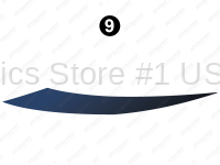 Mid Lwr Blue Fade Swoop