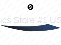 Mid Lwr Blue Fade Swoop