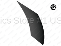 Mid Dark Fade Hook Middle