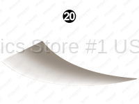 Lwr Taupe White Fade Swoop