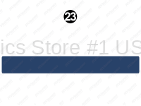 Front Body Blue Stripe