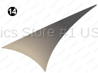 Mid Champagne Fade Triangle