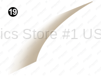 Mid Champagne White Fade Swoop