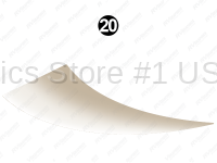 Lwr Champagne White Fade Swoop