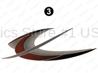 Back Taupe/Red Graphic