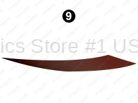 Mid Lwr Red Fade Swoop