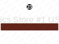 Front Body Red Stripe