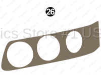 Front Headlight Inset LH