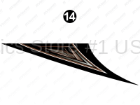 Rear Roofline Print Wedge
