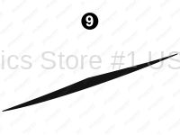 Rear Mid Black Swoop (N)