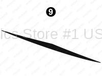 Rear Mid Black Swoop (N)