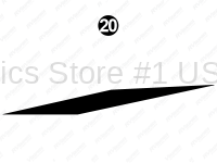 Mid Rear Black Skirt Wedge A