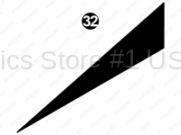 Back Mid Black Spike RH