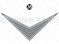 Front-Rear Print "V"