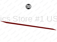 Rear Upper Red Spike