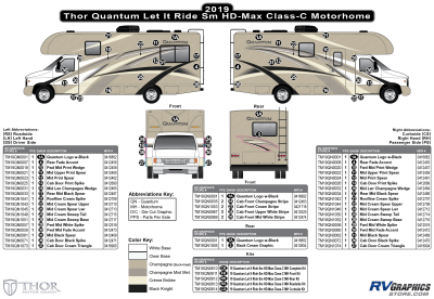 Thor Motorcoach - Quantum - 2019 Quantum  Small Motorhome Let It Ride Version