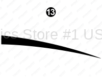 Rear Upper Black Spike