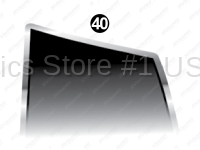 Front Print Grill Accent RH